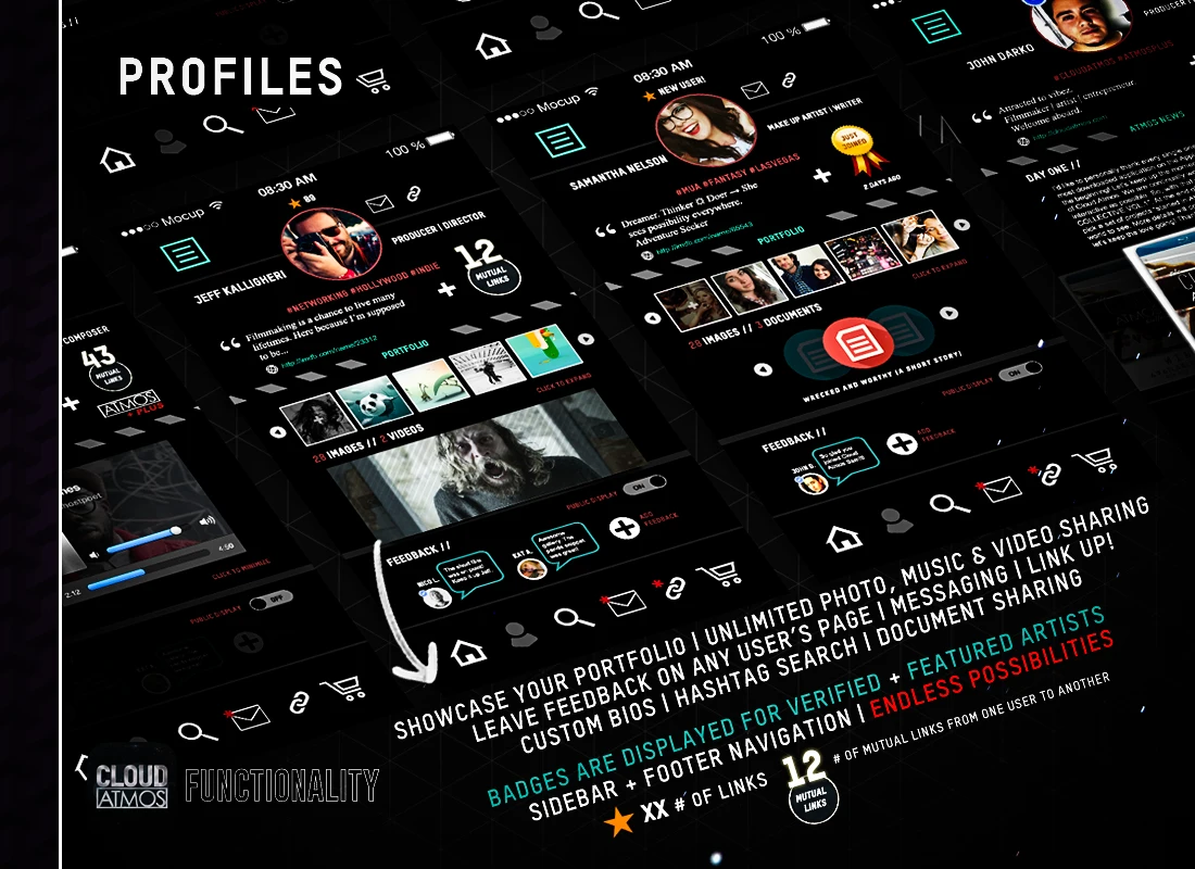 Original Cloud Atmos profile design presentation