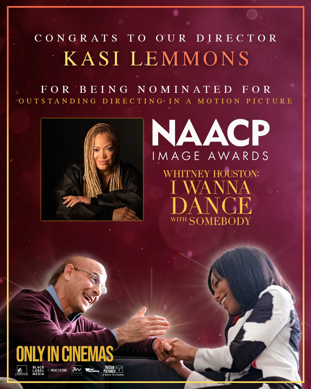 Kasi Lemmons / NAACP Image Awards nomination creative