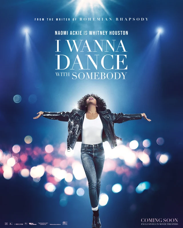 I Wanna Dance with Somebody theatrical key art